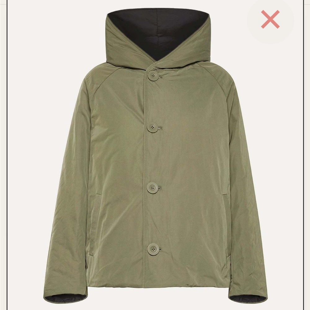 Oofwear reversible green/black winter jacket